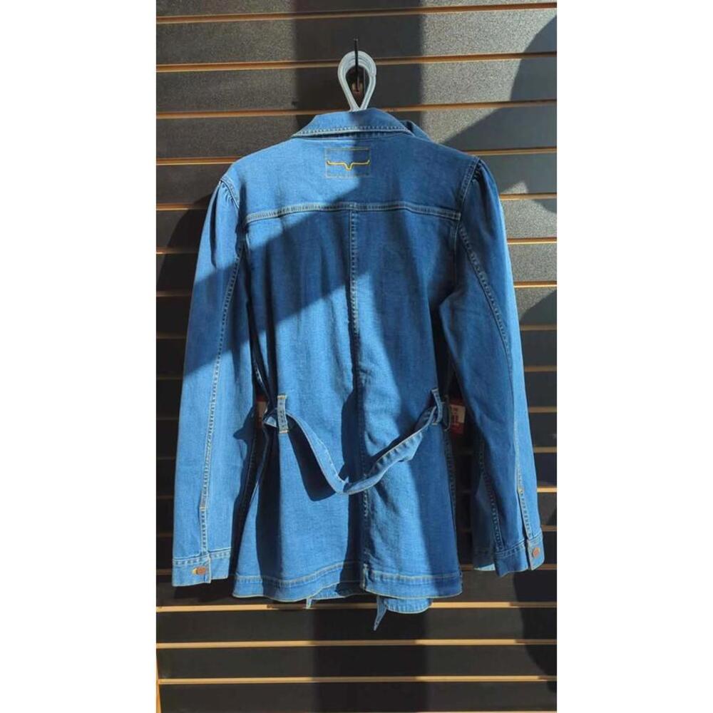 Kimes Ranch Becca Denim Shacket Jacket Large - Picture 3 of 4